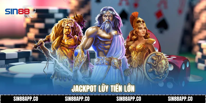 Jackpot lũy tiến lớn