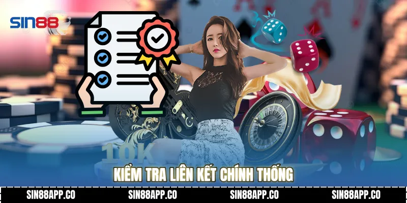 Kiểm tra liên kết chính thống